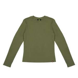 Classics Washed Rib Long Sleeve Tee
