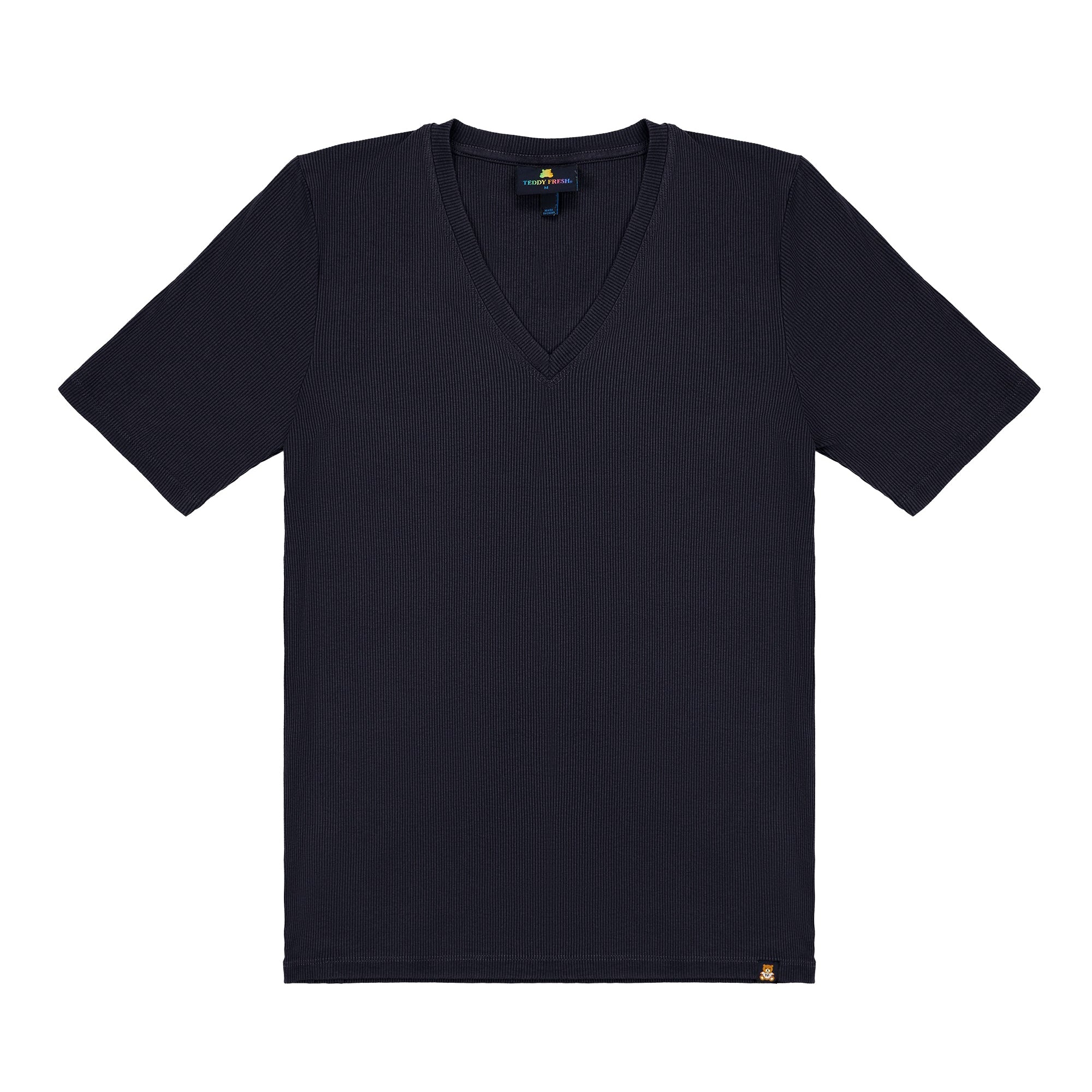 Classics Washed Rib V Neck Tee