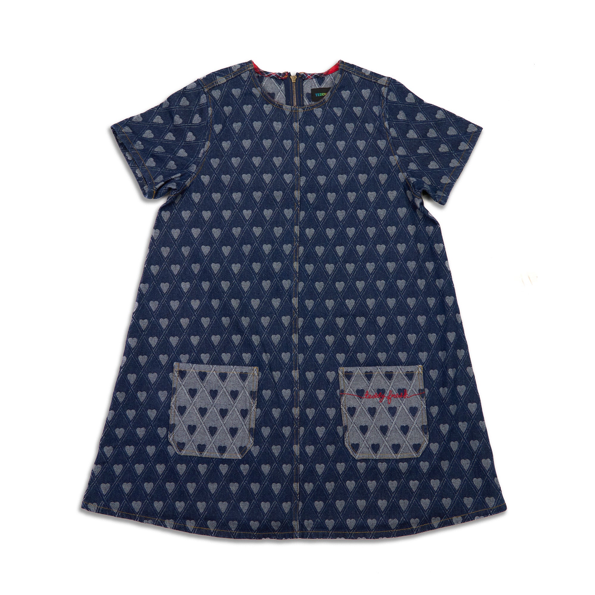 Denim Hearts Dress