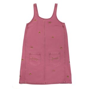 Teddy Embroidery Easy Dress